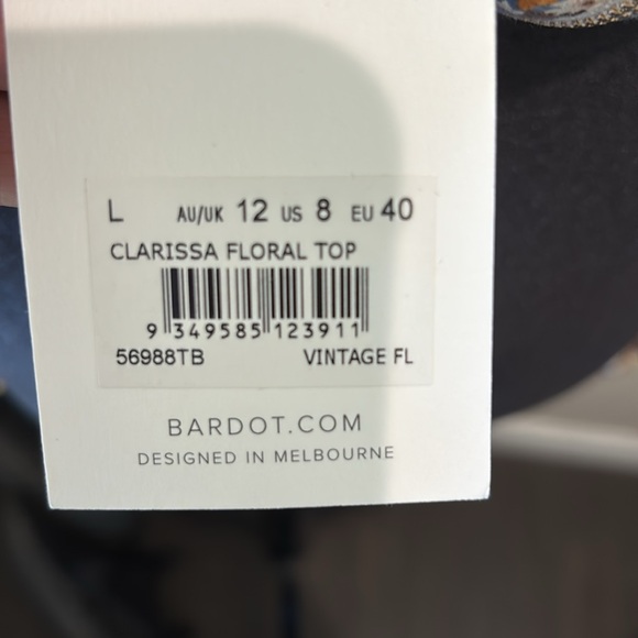 Bardot Floral Puff Sleeve Blouse - Picture 5 of 5